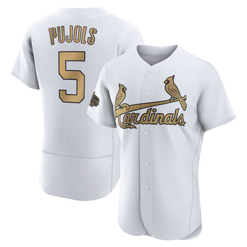 Albert Pujols Men's Authentic St. Louis Cardinals White 2022 All-Star Game Jersey