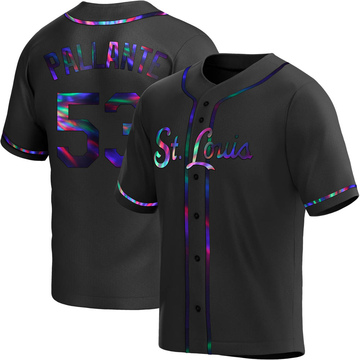 Andre Pallante Youth Replica St. Louis Cardinals Black Holographic Alternate Jersey