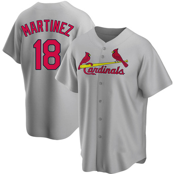 Carlos Martinez Youth Replica St. Louis Cardinals Gray Road Jersey