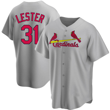 Jon Lester Youth Replica St. Louis Cardinals Gray Road Jersey