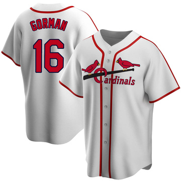 Baseball Jersey Nolan Gorman S-6XL St Louis Cardinals Printed