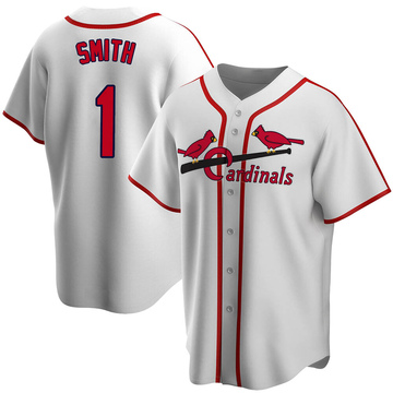 Ozzie Smith Men's St. Louis Cardinals White Home Cooperstown Collection Jersey