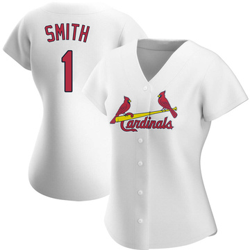 Ozzie Smith Women's Authentic St. Louis Cardinals White Home Jersey