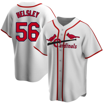 Ryan Helsley Men's St. Louis Cardinals White Home Cooperstown Collection Jersey